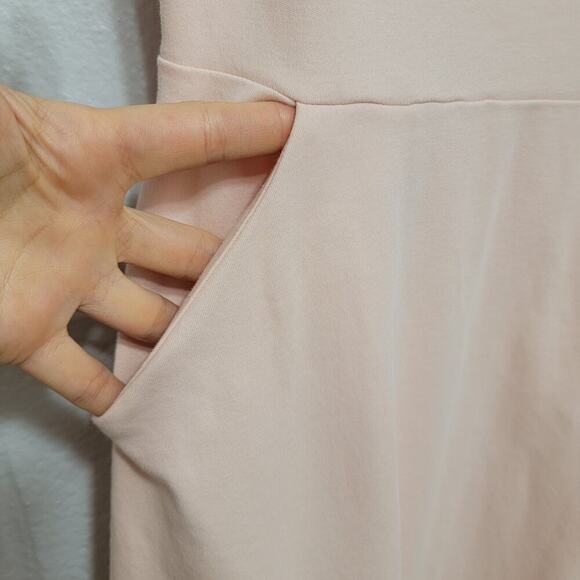 New York & Company Peach Dress Medium - Picture 4 of 10